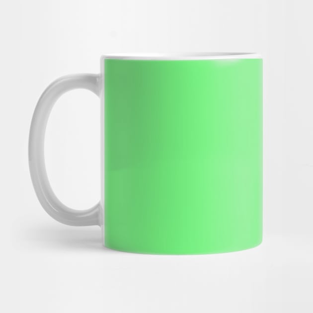 Neon Bright Green Color Solid Design by Merch ArtsJet